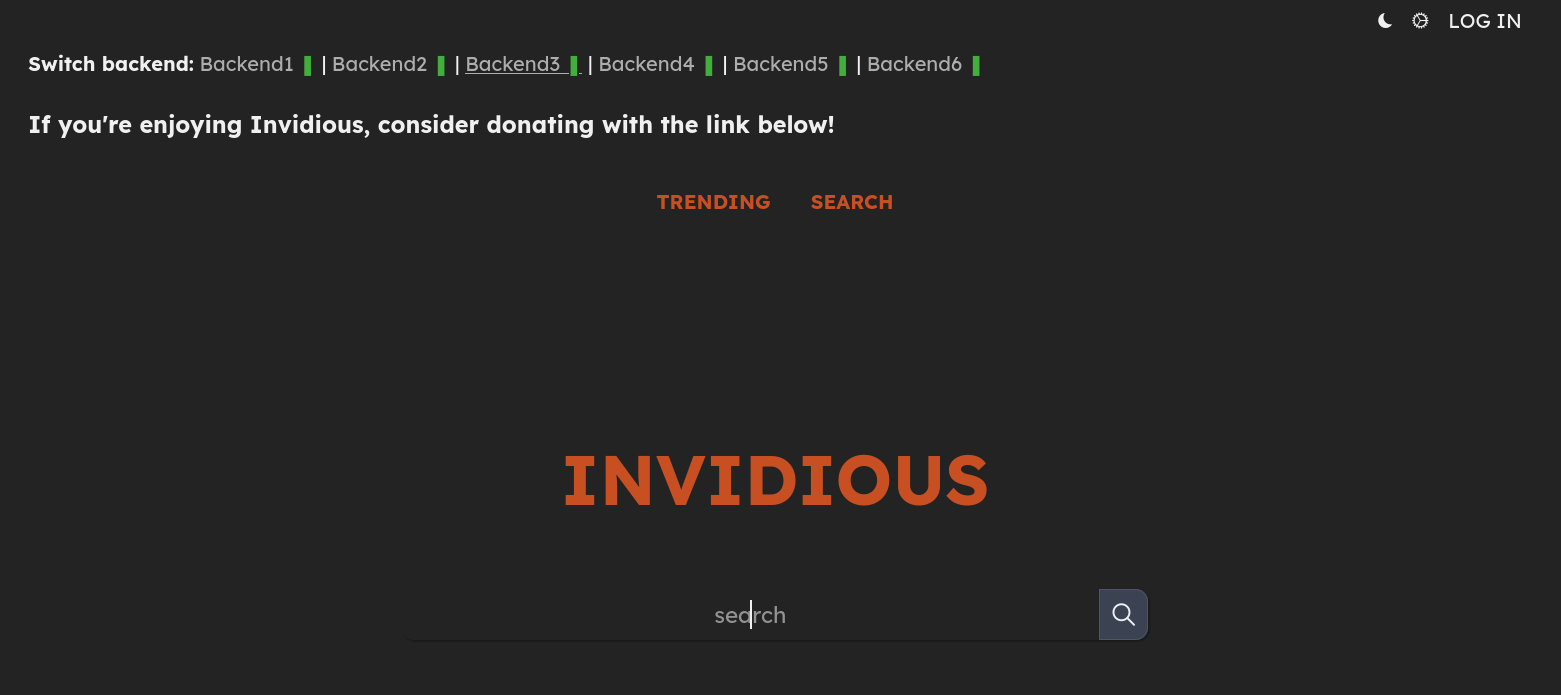 Inividious: Youtube without Google